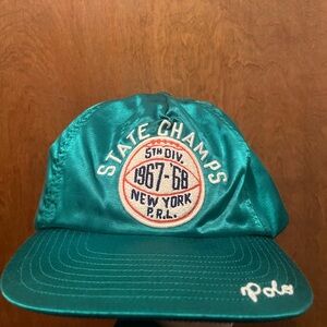 Green Polo Ralph Lauren Satin hat. A must have for Ralph Lovers….